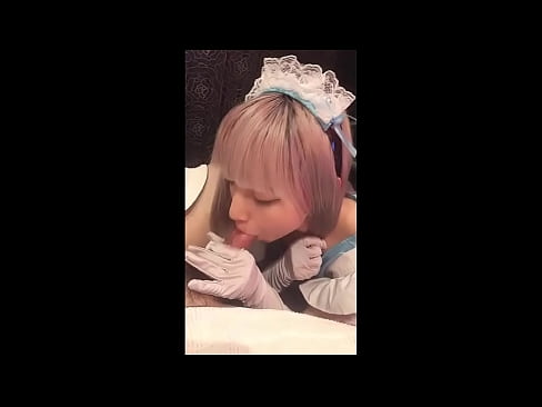 ❤️ Idol Japaneaidd [mayuka], gwisg morwyn Ffrengig, rhan 1, blowjob a jerk i ffwrdd gyda eli ❤❌ Fideo porn wrthon ni ️❤